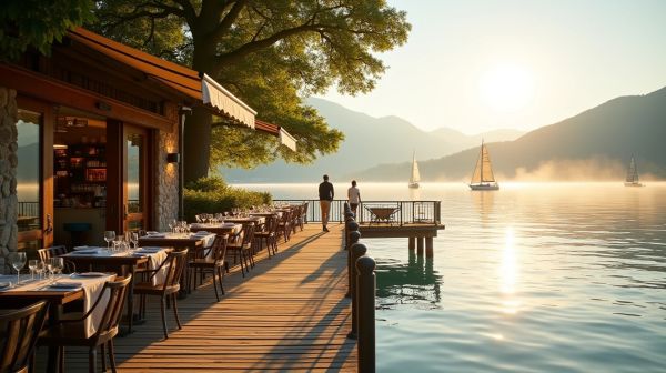 Évian-les-Bains : manger face au lac sans se ruiner